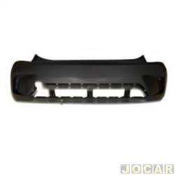 Para-choque traseiro - Tong Yang - <b>Toyota Corolla Cross XR 2.0 16V CVT Flex 4x2 4P  de 2021 em diante</b> - Corolla Cross 2021 em diante - com 2 furos para sensor - preto - cada (unidade) - 33685