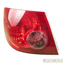 Lanterna traseira principal - alternativo - Renov - Corolla 2005 at 2008 - lateral - pisca rosa - lado do motorista - cada (unidade) - 5005ACR