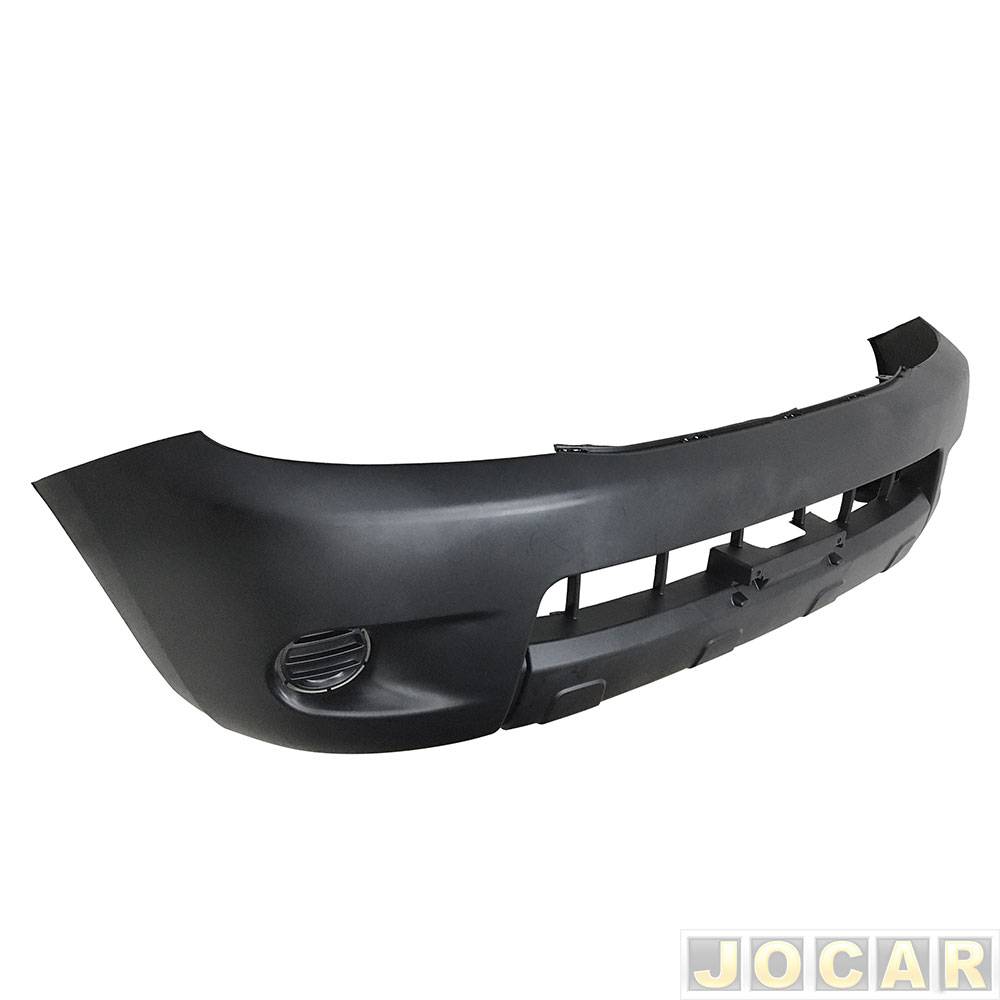 Para-choque dianteiro - importado - Hilux pick-up 2005 até 2008 - sem furo pra milha - sem furo pra moldura - liso - para pintar - cada (unidade) -...