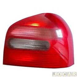 Lanterna traseira principal - TYC - <b>Audi A3 1.8 20V Turbo AVR 232cv 2P - importado de 1998 at 1998</b> - A3 1996 at 2000 - lado do passageiro - cada (unidade) - 60187