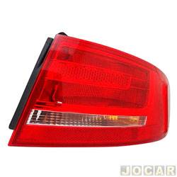 Lanterna traseira principal - TYC - A4 2008 at 2012 - sedan - sem LED - lado do passageiro - cada (unidade) - 20258