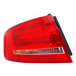 Lanterna traseira principal - TYC - A4 2008 at 2012 - sedan - sem LED - lado do motorista - cada (unidade) - 20257