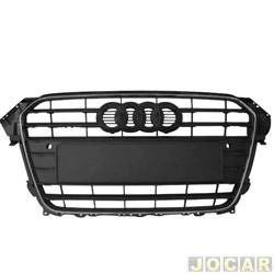 Grade dianteira - Tong Yang - <b>Audi A4 Sedan Ambiente 1.8 16V TFSI Multitronic 4P de 2013 at 2015</b> - A4 2013 at 2015 - moldura cromada - cada (unidade) - 24428