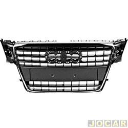 Grade dianteira - Tong Yang - <b>Audi A4 Avant 3.2 V6 24V FSI Multitronic 4P de 2009 at 2012</b> - A4 2009 at 2012 - moldura cromada - cada (unidade) - 27151