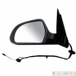 Retrovisor externo - importado - Q3 2013 at 2016 - eltrico/retrtil/ luz-cortesia/pisca/aquecedor - para pintar - lado do motorista - cada (unidade) - 29319