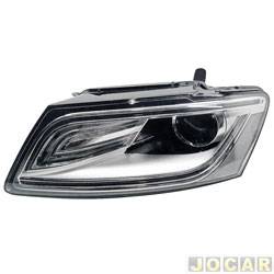 Farol principal - TYC - Q5 2013 at 2016 - eltrico com motor projetor e led - lado do motorista - cada (unidade) - 29477