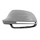Capa do retrovisor - importado - Audi A4 Sedan 3.2 V6 30V FSI Multitronic 4P de 2007 at 2009 - A3/A4 2007 at 2010 - Q3 2011 at 2016 - para pintar - lado do motorista - cada (unidade) - 29321.