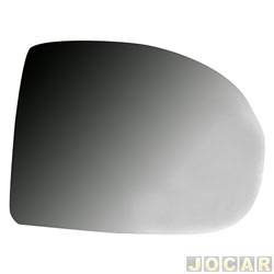 Lente do retrovisor sem base - Flabeg (Refil) - Jeep Compass 2011 at 2016 - prata - lado do passageiro - cada (unidade) - 1996