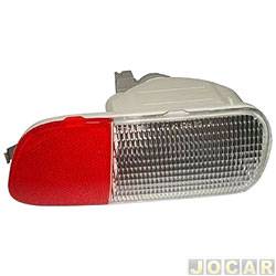 Lanterna do para-choque - alternativo - TYC - PT Cruiser 2006 at 2010 - vermelho e branco - lado do motorista - cada (unidade) - 62231