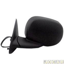 Retrovisor externo - importado - <b>Dodge Dakota Cabine Simples R/T V8 5.2 gasolina de 2000 at 2001</b> - Dakota - 1997 at 2001 - eltrico com aquecedor - para pintar - lado do motorista - cada (unidade) - 15473