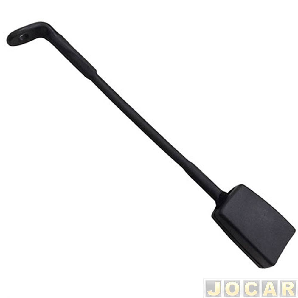 Trava do cinto de segurança - RAM 1994 até 2012 - Dialp - com haste flexível - lado do motorista - cada (unidade)