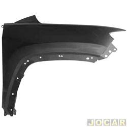 Para-lama dianteiro - importado - <b>Jeep Compass Longitude 4X2 2.0 16V cmbio automtico flex 4P de 2016 at 2021</b> - Compass 2017 at 2021 - para pintar - lado do passageiro - cada (unidade) - 28234