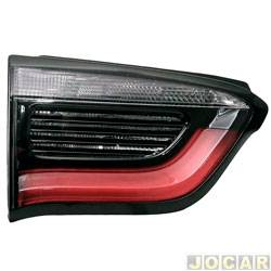Lanterna traseira principal - importado - <b>Jeep Compass Opening Edition 4X2 2.0 16V cmbio automtico flex 4P de 2017 at 2017</b> - Compass 2017 at 2021 - tampa com LED - lado do motorista - cada (unidade) - 28931