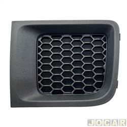 Grade (moldura) lateral do para-choque - importado - <b>Jeep Renegade Custom 4X2 1.8 16V cmbio manual Flex de 2017 at 2021</b> - Renegade 2015 em diante - sem furo milha - lado do motorista - cada (unidade) - LHT-12028015