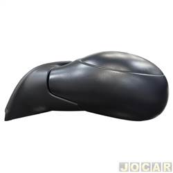 Retrovisor externo - SPJ - Citron C3 XTR 1.6 16V Flex de 2006 at 2012 - C3 2003 at 2012 - com controle manual - preto - lado do motorista - cada (unidade) - EB357