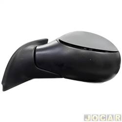 Retrovisor externo - SPJ - Citron C3 XTR 1.6 16V Flex de 2006 at 2012 - C3 2003 at 2012 - com controle manual - para pintar - lado do motorista - cada (unidade) - EB361