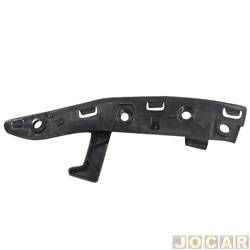 Suporte da ponta lateral do para-choque - NAT - <b>Citron C3 Start Web 1.2 12V cmbio manual Flex 4P de 2016 at 2021</b> - C3 2013 at 2021 - dianteiro - lado do motorista - cada (unidade) - 800881