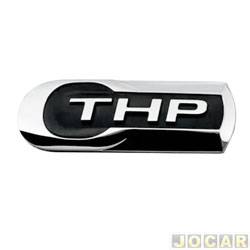 Letreiro - alternativo - <b>Citron C4 Picasso Seduction 1.6 16V THP 4P de 2015 at 2018</b> - C4 Cactus/C4 2013 em diante - THP - cromado - cada (unidade)