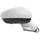 Retrovisor externo - importado - C4 Lounge 2014 at 2016 - eltrico, retrtil com pisca-trmico e sensor de temperatura - para pintar - lado do passageiro - cada (unidade) - 631214