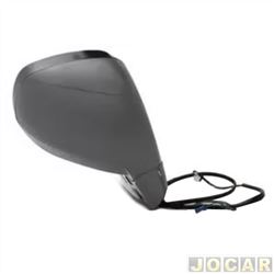 Retrovisor externo - importado - C4 2014 at 2016 - eltrico com pisca retrtil asfrico sensor temperatura - para pintar - lado do passageiro - cada (unidade) - 25604