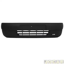 Para-choque dianteiro - importado - <b>Citron Berlingo Multispace 1.8 2P de 1998 at 2000</b> - Partner 2004 at 2010 - Berlingo 1998 at 2009 - preto - cada (unidade) - 18482.