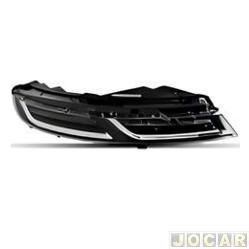 Farol principal - importado - C4 Cactus 2018 em diante - máscara negra com DRL - superior - lado do passageiro - cada (unidade) - 34498