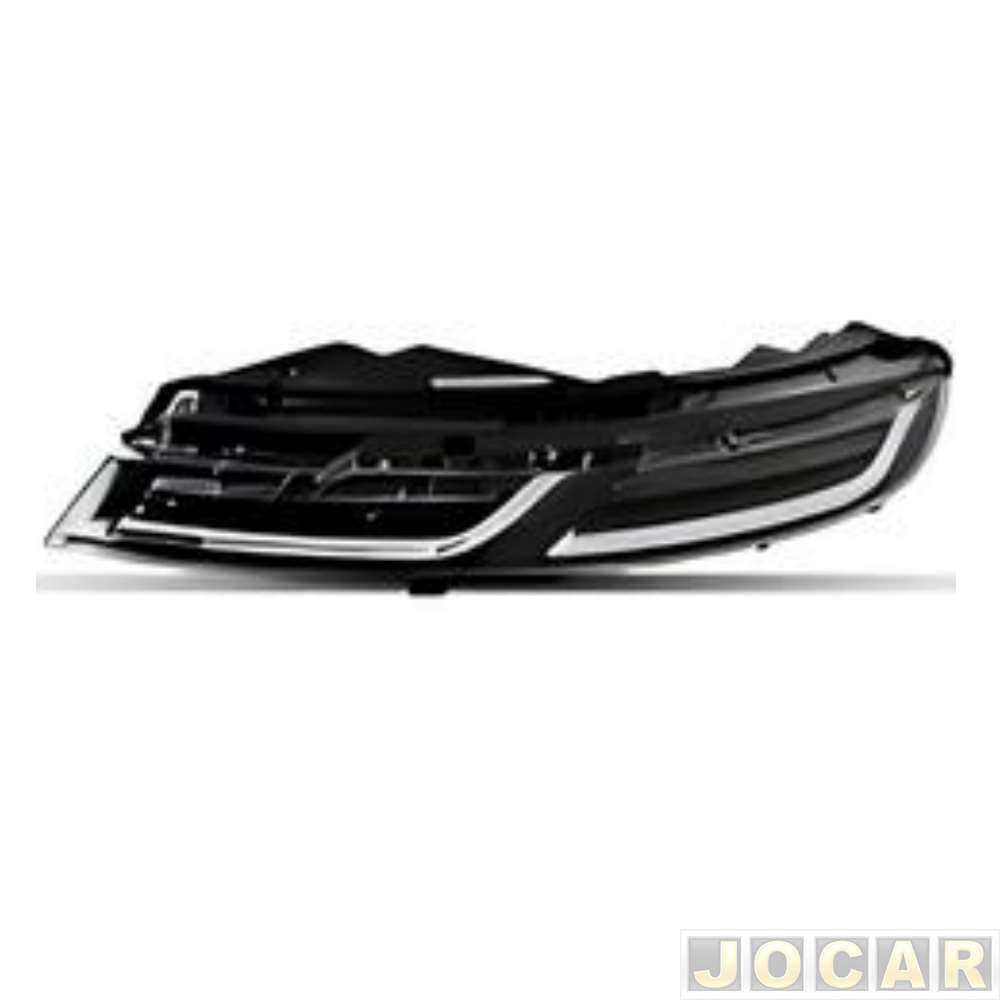 Farol principal - importado - C4 Cactus 2018 em diante - máscara negra com DRL - superior - lado do motorista - cada (unidade) - 34499