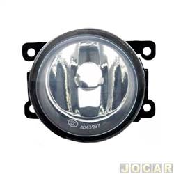 Farol de milha - VIC - <b>Renault Logan Expression 1.6 8V Hi-Torque Flex de 2007 at 2013</b> - Focus 2009 at 2013 - Logan 2007 at 2013 - C3 2003 at 2012 - lente de vidro - cada (unidade) - VC998.