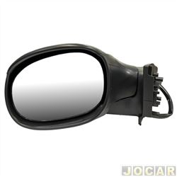 Retrovisor externo - Cofran - <b>Citron C3 XTR 1.6 16V Flex de 2006 at 2012</b> - C3 2003 at 2012 - eltrico - preto - lado do motorista - cada (unidade) - 1145.0