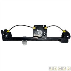 Mquina de vidro - Univel ou Universal Maanetas - <b>Citron C3 Exclusive Solaris 1.6 16V Flex de 2010 at 2012</b> - C3 2003 at 2008 - 4 portas - eltrica para motor Mabuchi - dianteira - lado do motorista - cada (unidade) - 16507