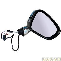 Retrovisor externo - importado - DS3 2012 em diante - eltrico com pisca - retrtil (Power foldway) - cromado - lado do passageiro - cada (unidade) - VM507-1NEBHSR