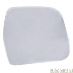 Lente do retrovisor com base - Blawer - L200 Triton 2008 at 2012 - convexo - lado do passageiro - cada (unidade) - 97512DC