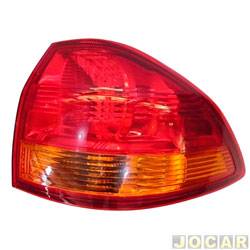 Lanterna traseira principal - importado - <b>Mitsubishi Pajero Dakar HPE 4X4-AT 3.5 V6 Flex 4P de 2012 at 2013</b> - Pajero Dakar 2009 at 2013 - lateral - lado do passageiro - cada (unidade) - 22470