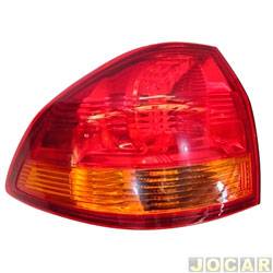 Lanterna traseira principal - importado - <b>Mitsubishi Pajero Dakar HPE 4X4-AT 3.5 V6 Flex 4P de 2012 at 2013</b> - Pajero Dakar 2009 at 2013 - externa - lado do motorista - cada (unidade) - 22471