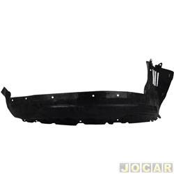 Para-barro do para-lama dianteiro - importado - <b>Mitsubishi Pajero Full 4X4-AT HPE AWC-R 3.8 V6 gasolina 2P de 2009 at 2014</b> - Pajero Full 2008 at 2014 - lado do passageiro - cada (unidade) - 24654