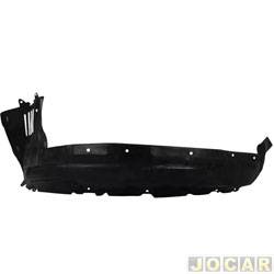 Para-barro do para-lama dianteiro - importado - <b>Mitsubishi Pajero Full 4X4-AT HPE AWC-R 3.8 V6 gasolina 2P de 2009 at 2014</b> - Pajero Full 2008 at 2014 - lado do motorista - cada (unidade) - 24655