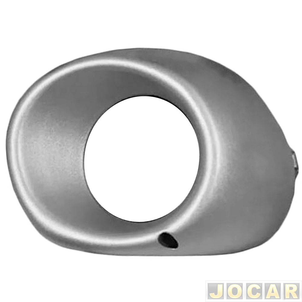 Grade (moldura) lateral do para-choque - importado - Outlander 2014 até 2015 - lado do motorista - cada (unidade) - 26963