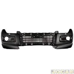 Para-choque dianteiro - importado - <b>Mitsubishi Pajero Full 4X4-AT HPE AWC-R 3.8 V6 gasolina 4P de 2015 at 2018</b> - Pajero Full 2015 at 2018 - com furo para esguicho - cada (unidade) - 28335