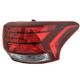 Lanterna traseira principal - Depo - Mitsubishi Outlander GT FTP 4X4-AT 3.0 V6 gasolina 4P de 2015 at 2018 - Outlander 2016 at 2018 - lateral com LED - sem luz lateral - lado do passageiro - cada (unidade) - 27160
