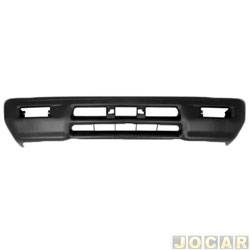 Para-choque dianteiro - importado - <b>Mitsubishi L-200 Cabine Simples CS 4X2 2.5 Turbo diesel de 1993 at 1995</b> - L200 1993 at 1998 - preto - cada (unidade) - 26950