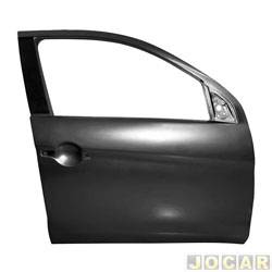 Porta - importado - <b>Mitsubishi ASX 4X2 - CVT 2.0 16V flex 4P de 2017 at 2019</b> - ASX 2014 at 2019 - para pintar - dianteiro - lado do passageiro - cada (unidade) - 29600