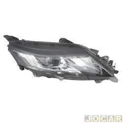 Farol principal - TYC - Nova L200 Triton 2021 em diante - eltrico com motor - lado do passageiro - cada (unidade) - 30690