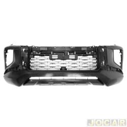Para-choque dianteiro - Tong Yang - L200 Triton 2021 em diante - com grade - liso - para pintar - cada (unidade) - 30916