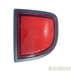 Lanterna do para-choque - importado - <b>Mitsubishi L-200 Cabine Dupla Triton HPE 4X4 AT 3.5 V6 Flex de 2012 at 2017</b> - L200 Triton 2007 at 2016 - (refletor) - lado do passageiro - cada (unidade) - 31428