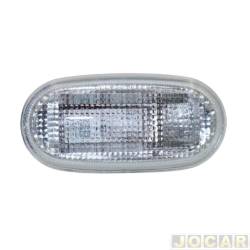 Lanterna do para-lama - importado - <b>Mitsubishi L-200 Cabine Dupla Triton HPE 4X4 AT 3.5 V6 Flex de 2012 at 2017</b> - L200 Triton 2007 at 2016 - branca - cada (unidade) - 31122.