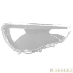 Lente do farol principal - importado - <b>Mitsubishi ASX AWD Teto Xenon - CVT 2.0 16V flex 4P de 2017 at 2019</b> - ASX 2011 at 2018 - lado do passageiro - cada (unidade) - 32250.