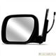 Retrovisor externo - importado - Mitsubishi Pajero Full 4X4-AT HPE AWC-R 3.8 V6 gasolina 2P de 2009 em diante - Pajero Full 2008 at 2021 - eltrico com pisca retrtil com aquecimento luz de cortesia - para pintar - lado do motorista - cada (unidade) - 23139