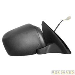 Retrovisor externo - Metagal - L200 Triton 2007 at 2012 - eltrico - preto - lado do passageiro - cada (unidade) - RYTE04CE
