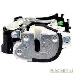 Fechadura da porta - <b>Mitsubishi L-200 Cabine Dupla Triton HPE 4X4 AT 3.5 V6 Flex de 2012 at 2017</b> - L200 Triton 2007 at 2018 - traseiro - lado do passageiro - cada (unidade)