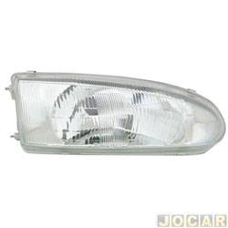 Farol principal - TYC - Colt 1992 at 1996 - Colt 1992 at 1996 - lado do motorista - cada (unidade) - 17077
